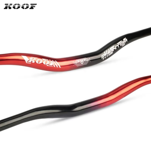 Poignées de vélo KOOF, meilleures poignées de guidon pour le cyclisme, pièces de vélo de montagne, guidon Bt ultraléger, guidon à grand angle, guidon en forme d'hirondelle, guidon tombant - Product Image 4