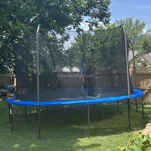Trampoline d'extérieur Zoshine, design populaire pour <span class=keywords><strong>les</strong></span> enfants, amusement garanti, facile à installer, avec filet de <span class=keywords><strong>s</strong></span>écurité pour enfants, prix abordable - Product Image 1