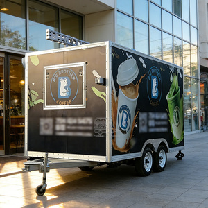 Camión de Comida Móvil de Lujo, Tipo Carrito, Superventas en los Emiratos Árabes Unidos, para Hot Dogs, Café Helado y Otros Alimentos - Product Image 5