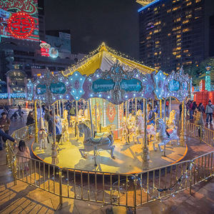 <span class=keywords><strong>Parc</strong></span> d'attractions pour enfants Fun Ocean Carrousel 16 passagers <span class=keywords><strong>Parc</strong></span> d'attractions chinois Carrousel de chevaux électriques pour la vente de <span class=keywords><strong>parc</strong></span> - Product Image 6