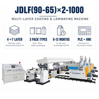 Machine de revêtement automatique électrique pour papier cartonné blanc kraft, pour l'emballage de films, de cartons de lait et de boîtes de jus