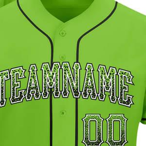 Uniforme de Béisbol Deportivo Personalizado con Cuello en V para Adultos, Conjuntos de Uniformes de Béisbol con Estampado Personalizado, Talla Personalizada, Ligero, Transpirable y de Secado Rápido - Product Image 3