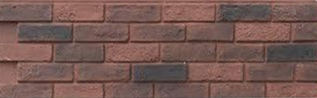 Couleur de la brique rouge