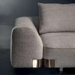 Italian Style <b>Light</b> Luxury Modern Design Premium Materials Elegant Furniture Accessories Sofa <b>Post</b> - Product Image 5