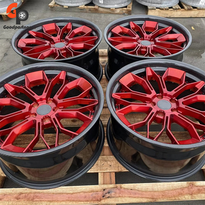 Vibrant Custom Colored Two Piece Five <b>Spoke</b> Forged Rim Carbon Fiber Barrel Alloy <b>Wheel</b> Custom PCD ET Size Stylish Auto Hub - Product Image 6