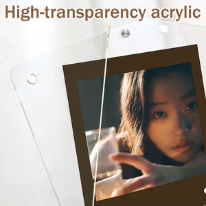 Cornici Fotografiche LED in Acrilico Personalizzabili per Sublimazione, <span class=keywords><strong>Luci</strong></span> Notturne con Luce Calda e Supporto in Legno per Stampa a Caldo - Product Image 5