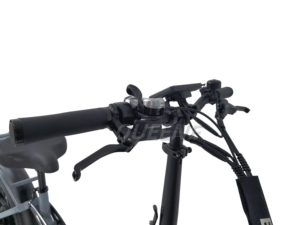 Bicicleta Eléctrica Híbrida para Adultos, 80 Millas, 20 Pulgadas, Suspensión Completa, Cambios, Frenos - Product Image 5