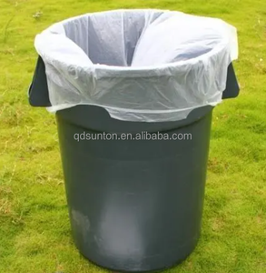 High Strong Quality <b>Black</b> Color Plastic Trash Bag Compostable Biodegradable <b>Bin</b> <b>Liners</b> Plastic Garbage Bag - Product Image 2