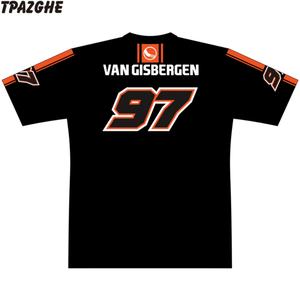 Camisetas de Motocross Negras Lisas Sublimadas Personalizadas - Product Image 6
