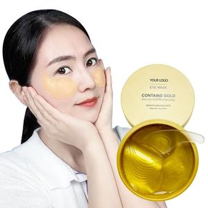 Mascarilla de Hidrogel Vegana de Lujo OEM para Ojos con Algas Marinas, Té Verde y Cúrcuma - Parche de Colágeno Antienvejecimiento de Marca Privada, Hidratación Profunda - Product Image 1