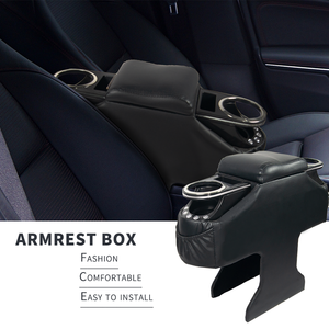 Reposabrazos Universal Ajustable para Coche, Caja de Almacenamiento Central Multifuncional - Product Image 5