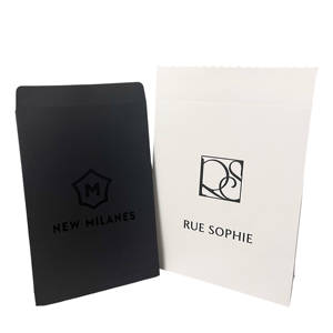 Biểu Tượng Tùy Chỉnh Màu Đen Kraft Giấy Gửi Thư Túi Cho Giày Đồ Lót Bao Bì-Express Chuyển Phát Nhanh Bưu Điện Messenger Túi Quà Tặng Phong Bì - Product Image 1