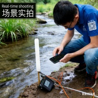 Détecteur d'eau souterraine à écran tactile de 100 m de profondeur, détecteur d'eau géophysique de haute précision pour le forage de puits