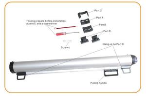 <span class=keywords><strong>Puerta</strong></span> mágica plegable <span class=keywords><strong>para</strong></span> mascotas, <span class=keywords><strong>puerta</strong></span> de malla duradera <span class=keywords><strong>para</strong></span> <span class=keywords><strong>perros</strong></span>, seguridad Visible, conveniente, uso doméstico, venta al por mayor - Product Image 4