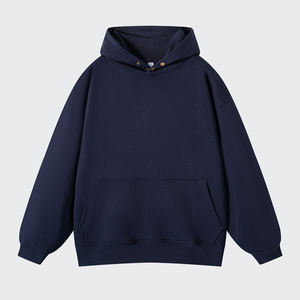 Conjunto Deportivo Unisex de Alta Calidad para Hombre, Sudadera con Capucha y Pantalones Jogger, Estilo Desgastado, Sin Cordón, Lavado Ácido, Logotipo Personalizado, Algodón Grueso, Personalizable - Product Image 4