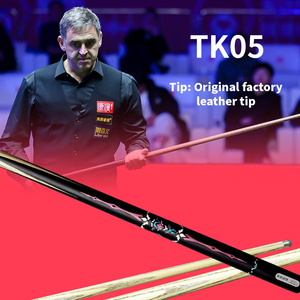 ASRB CUETK05 Stecca da Snooker Monopezzo in Legno Duro Bianco Nordamericano con Punta in Ceramica e Pelle Originale di Fabbrica, Punta in Rame Bianco, <span class=keywords><strong>Ronnie</strong></span> O'Sullivan - Product Image 2