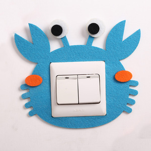 Pegatinas de interruptor de fieltro de luz de tamaño personalizado de alta calidad pegatina 3D - Product Image 5