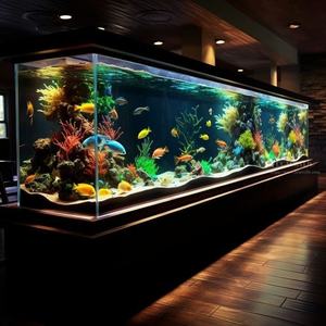 Grand <span class=keywords><strong>aquarium</strong></span> d'angle de 200 gallons - Product Image 2