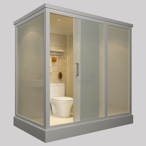 Bagno Prefabbricato Modulare Integrato a Prezzo All'Ingrosso, Capsula Doccia per Interni ed Esterni, Moduli Bagno Prefabbricati per Hotel e Appartamenti - Product Image 3