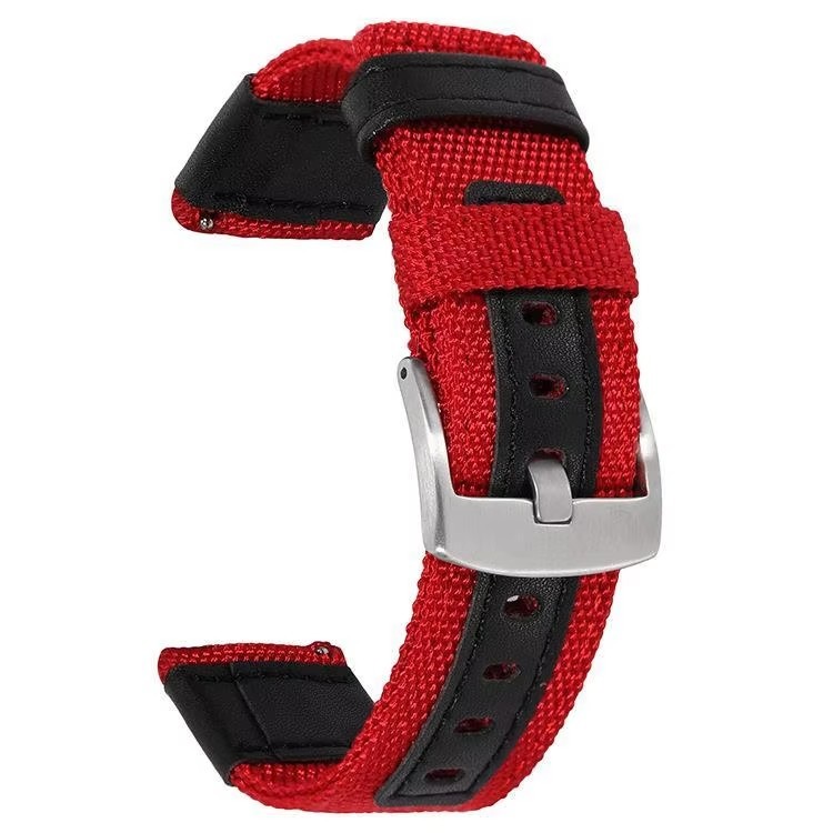 garmin marq nylon strap navy striped