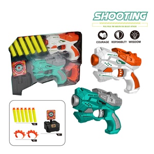 ปืนยิงลูกดอกโฟมไดโนเสาร์รุ่นใหม่จากรัสเซีย ขายดี <span class=keywords><strong>ราคา</strong></span>ถูก พร้อมลูกดอกโฟม 6 ลูก และเป้าหมายสำหรับนับคะแนน ยิงด้วยมือ ปืนอัดลม - Product Image 3