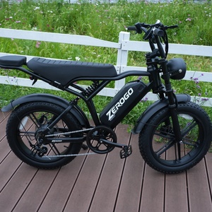 Bicicleta Eléctrica Zerogo V8 con Batería de Larga Duración, 250w, Horquilla Delantera, 48v, Stock en Almacén en el Extranjero, R002 Silenciosa, Permite un Uso Híbrido, R002 Silenciosa - Product Image 6