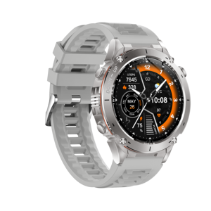 GPS thể thao ngoài trời y101 Đồng hồ thông minh 1.43inch AMOLED 3ATM đèn pin chống nước BT cuộc gọi la bàn pin lớn 730mAh Smartwatch - Product Image 4