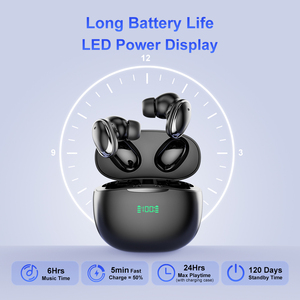 Auriculares TWS con logotipo personalizado Auriculares inalámbricos intrauditivos con Bluetooth Auriculares inalámbricos para juegos con estuche de carga - Product Image 1