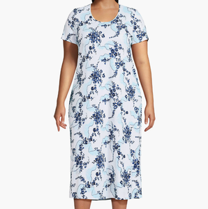 Camicie da <span class=keywords><strong>Notte</strong></span> Personalizzabili per Adulti, Abiti da <span class=keywords><strong>Notte</strong></span> Stampati di Alta Qualità per Donne, Comoda Biancheria da <span class=keywords><strong>Notte</strong></span> a Maniche Corte, Lunghezza Media - Product Image 3