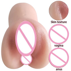 男性用セックスサックス玩具,リアルな3Dテクスチャ大人用男性用オナニーおもちゃソフトTPEアナルプレーンカップセックスおもちゃ - Product Image 6