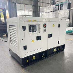 เครื่องกำเนิดไฟฟ้าแบบเงียบ 3 เฟส สีขาว 15 kVA 12 kW แบบโครงเปิด สตาร์ทอัตโนมัติ สตาร์ทระยะไกล เครื่องยนต์ Yangdong - Product Image 3