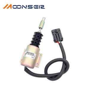 Vanne solénoïde 1813868C1 12V DC pour arrêt du carburant diesel pour système d'injection moteur Cummins - Product Image 3