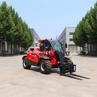 Danfoss Hydrauliksystem 2,5t 3,4m Teleskoplader CE-Zertifiziert 4WD Perkins/Cummins Motor Effizientes Heben für die Landwirtschaft