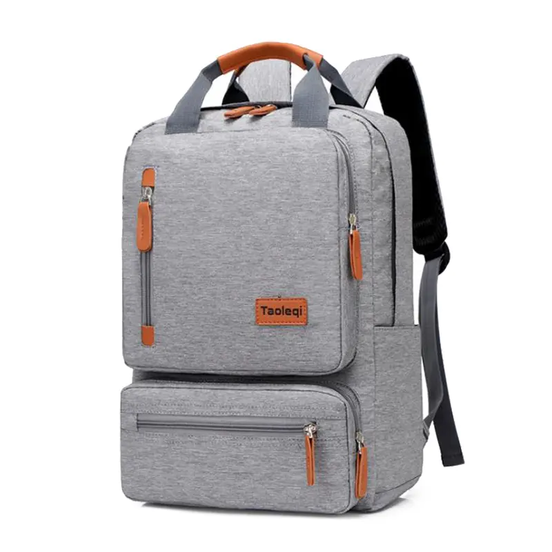 Customized Casual Business Men Computer Backpack Light 15 inch Laptop Bag Waterproof Oxford cloth Anti-theft laptop Backpack