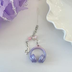 Chaîne de téléphone portable LED musicale, chaîne polyvalente et cool, chaîne CCD Guka, pendentif pour sac à dos d'étudiant, motif de poupée, fonction de sécurité - Product Image 6