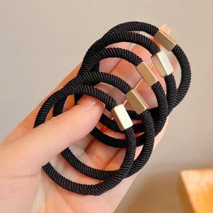 Ikat Rambut Karet Elastis Warna-warni Grosir Campuran untuk Wanita dan Anak Perempuan, Ikat Rambut Tebal Model Ulir Sekrup untuk Rambut - Product Image 2