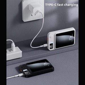 ที่ชาร์จไร้สายพลังงานแสงอาทิตย์แบบพก<span class=keywords><strong>พา</strong></span> 10000mAh กำลังไฟ 22.5W ชาร์จเร็<span class=keywords><strong>ว</strong></span> ขายดี พร้อมพอร์ต Type-C สำหรับ iPhone - Product Image 3