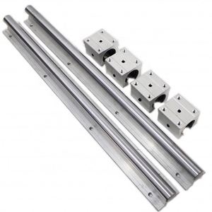 รางเลื่อนแบบเส้นตรงอะลูมิเนียมขนาด 16 มม. รุ่น SBR16 SBR16UU SBR16LUU - Product Image 1