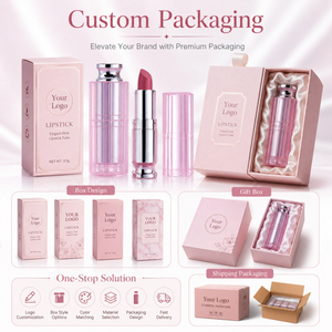 ลิปสติกสีชมพูหรูหราแบบ Private Label พร้อมโลโก้สั่งทำ บรรจุในหลอดทรงนาฬิกาทรายสีเงิน เนื้อแมทกำมะหยี่ ผลิตภัณฑ์วีแกน รับผลิตแบบ OEM - Product Image 4