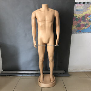 Günstige Ganzkörper-Schaufensterpuppen aus Kunststoff in Modefarbe Hautfarben, Realistische Männliche Schaufensterpuppe im Anzug im Angebot - Product Image 3