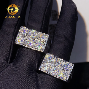 <span class=keywords><strong>Bague</strong></span> pour homme <span class=keywords><strong>avec</strong></span> <span class=keywords><strong>gros</strong></span> diamants de 5,4 carats, moissanite de 6,3 mm, bijoux pour homme, bijoux sertis de diamants, bagues en moissanite personnalisées, idée cadeau raffinée pour homme - Product Image 3