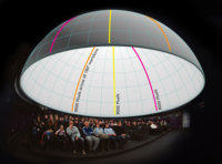 Fourniture de projecteur de cinéma dôme à projection intégrale, écran de couverture de dôme de planétarium, cinéma 360 degrés, tente de cinéma, projecteur de cinéma dôme Imax
