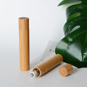 Vietnam WeWood Custom <b>10ml</b> Empty Essential Oil Glass Roll on Perfume <b>Bottle</b> Bamboo Packaging - Product Image 4