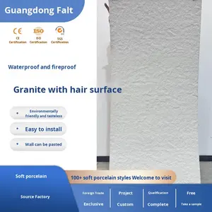แผ่นหินยืดหยุ่นผิวหยาบสำหรับตกแต่ง แผ่นใหญ่ กันน้ำ กันไฟ ทันสมัย เรียบง่าย เหมาะสำหรับโรงงาน ขายส่งจากผู้ผลิต - Product Image 2