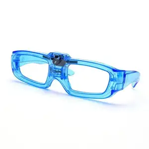 wholesale Plastic EL wire Led Glasses Party Light Up Toys christmas Rave Glowing Glasses