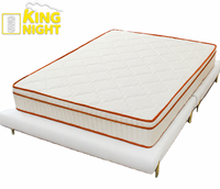 12 Zoll Günstige Matratze Orthopädische King Queen Full Size Rollbare Tight-Top Hybrid Einzelbett Twin Gel-Memory-Foam-Matratze