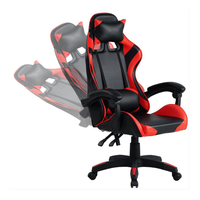 Chaise de bureau gamer de haute qualité à prix abordable avec repose-pieds