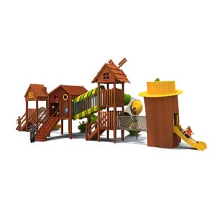 Grande tour en bois de haute qualité, jeux d'amusement pour enfants, installations d'amusement, toboggans extérieurs, équipement de jeux de terrain de jeux - Product Image 2