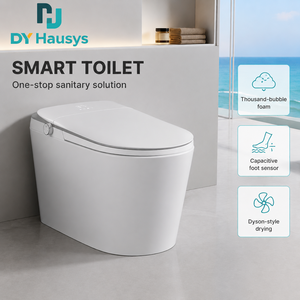 Inodoro Inteligente de Lujo para el Hogar con Función de SPA Frío y Caliente, Montado en el Suelo, con Sensor de Área Completa, Inodoro Inteligente de Cerámica - Product Image 1