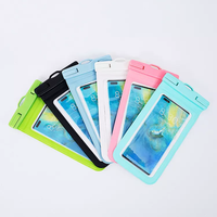 Pochette étanche IPX8 pour téléphone et sac étanche avec cordon pour iPhone Oppo (plongée 5m)